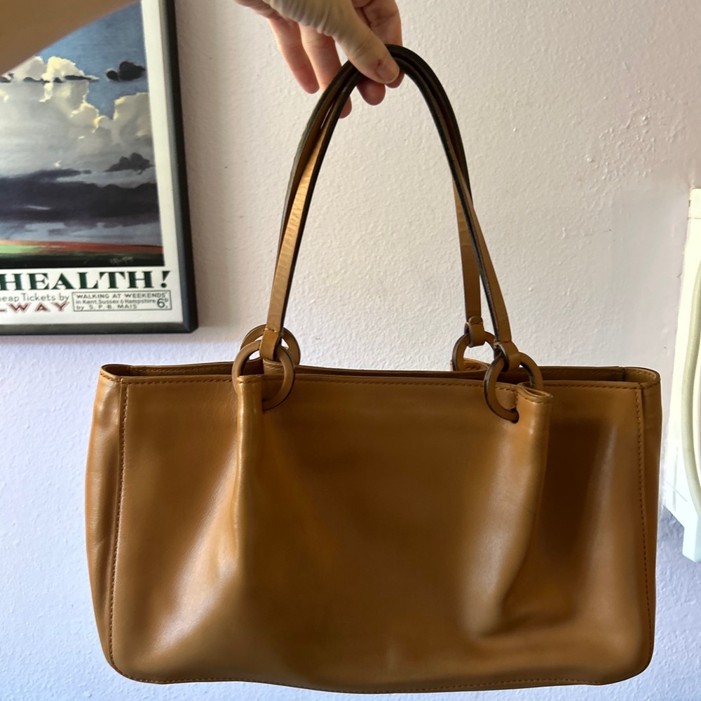 GUCCI Tom Ford Jackie Vitello Calfskin Leather Bag w/ Zip Pouch Vintage 90s VTG - Picture 5 of 16